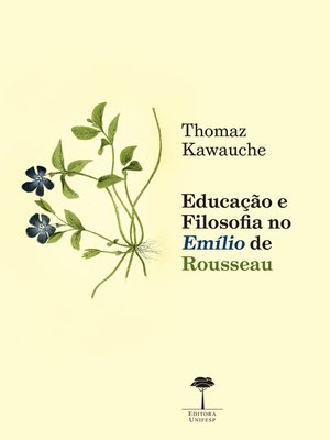cover image of Educação e filosofia no Emílio de Rousseau